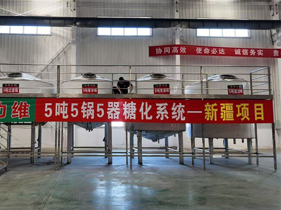 达日精酿啤酒设备厂—5吨精酿啤酒设备—新疆项目